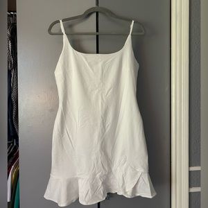 White Princess Polly dress, size 8.